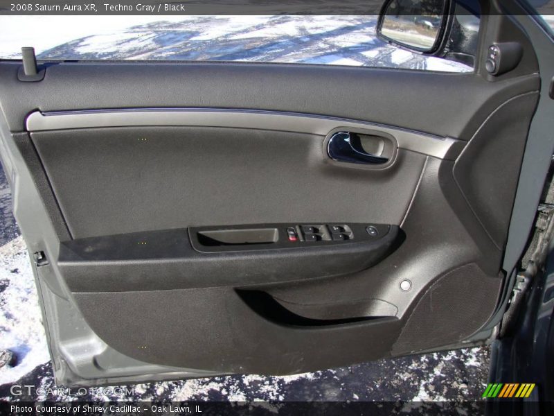 Techno Gray / Black 2008 Saturn Aura XR