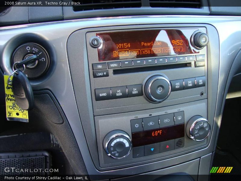 Techno Gray / Black 2008 Saturn Aura XR
