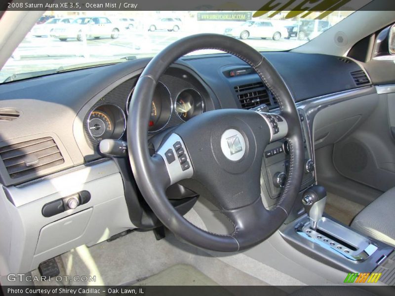 Ocean Mist / Gray 2008 Saturn Aura XE 3.5