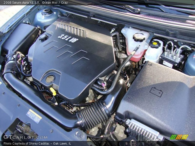 Ocean Mist / Gray 2008 Saturn Aura XE 3.5