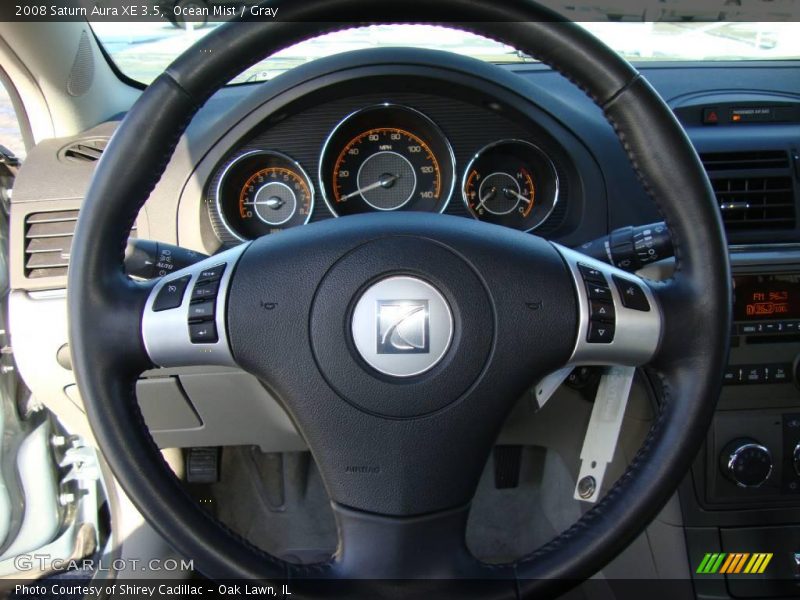 Ocean Mist / Gray 2008 Saturn Aura XE 3.5