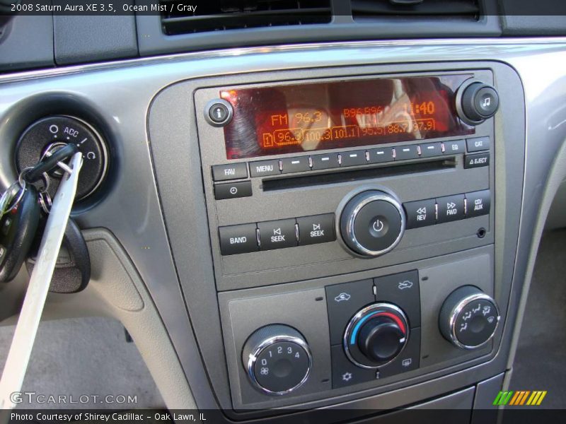 Ocean Mist / Gray 2008 Saturn Aura XE 3.5