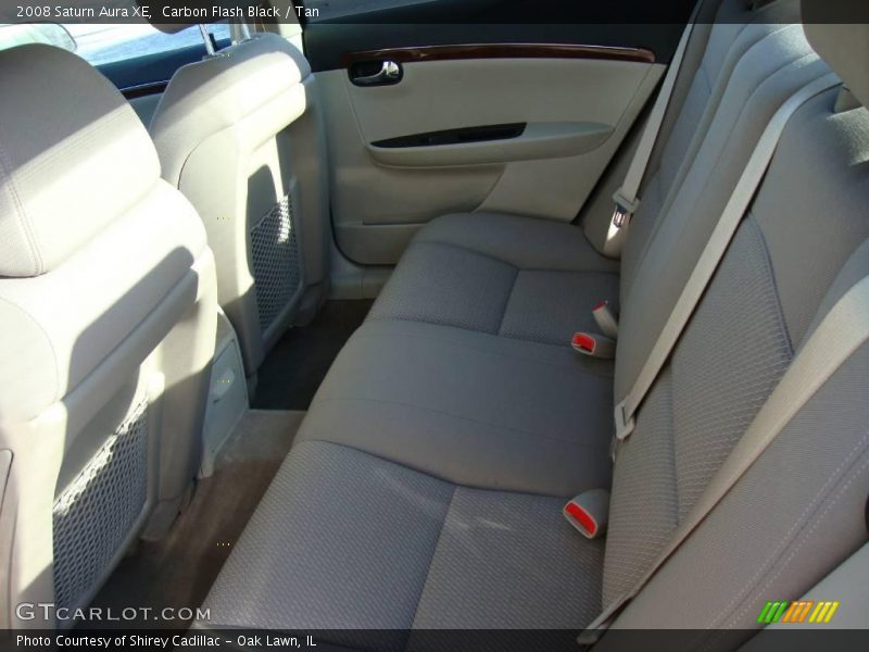 Carbon Flash Black / Tan 2008 Saturn Aura XE
