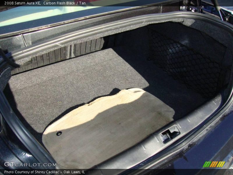 Carbon Flash Black / Tan 2008 Saturn Aura XE