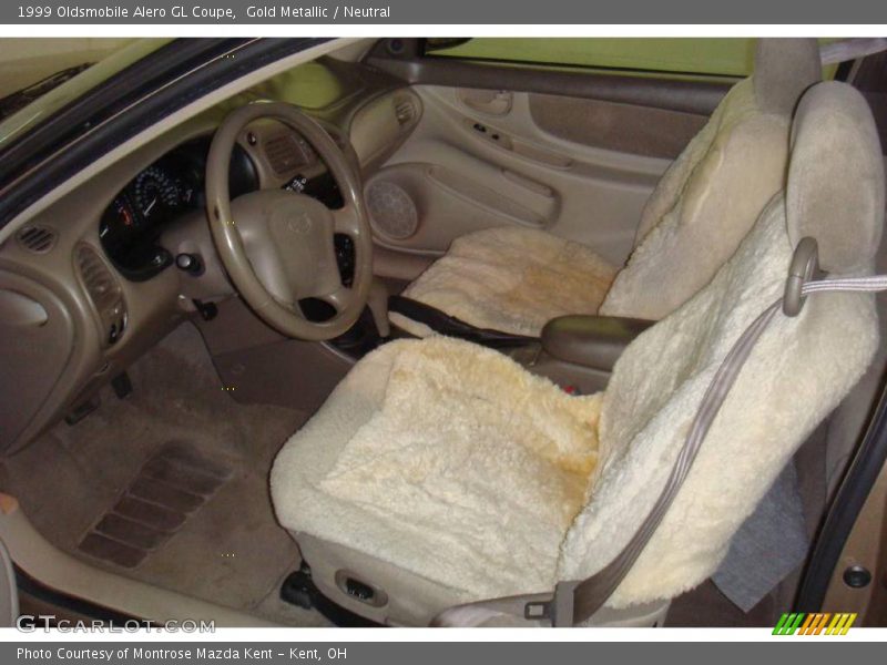 Gold Metallic / Neutral 1999 Oldsmobile Alero GL Coupe