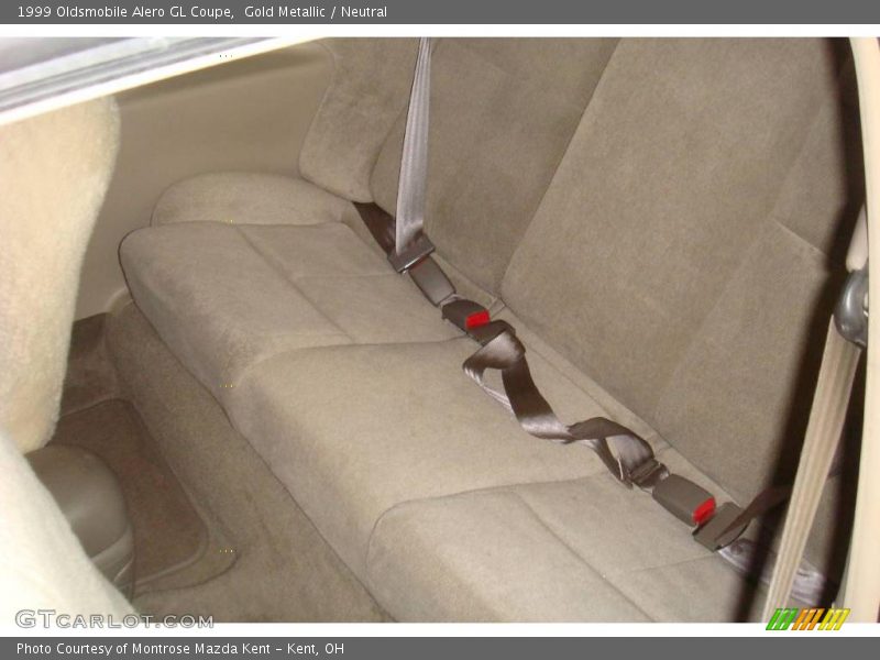 Gold Metallic / Neutral 1999 Oldsmobile Alero GL Coupe