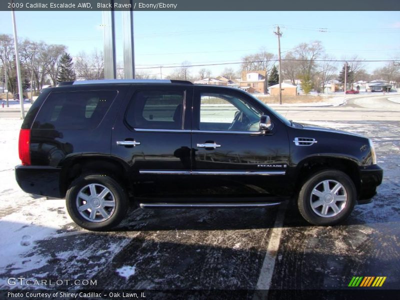 Black Raven / Ebony/Ebony 2009 Cadillac Escalade AWD