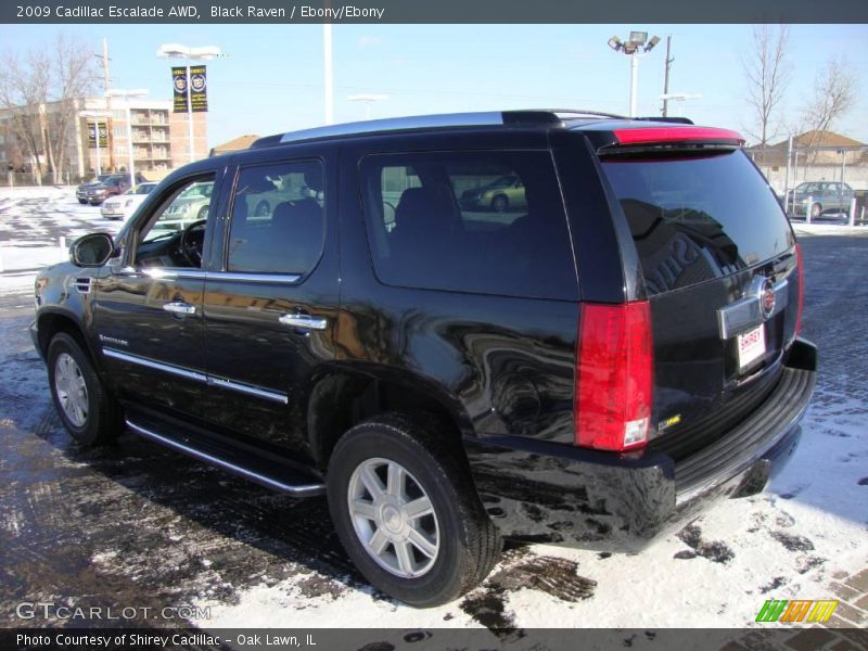 Black Raven / Ebony/Ebony 2009 Cadillac Escalade AWD