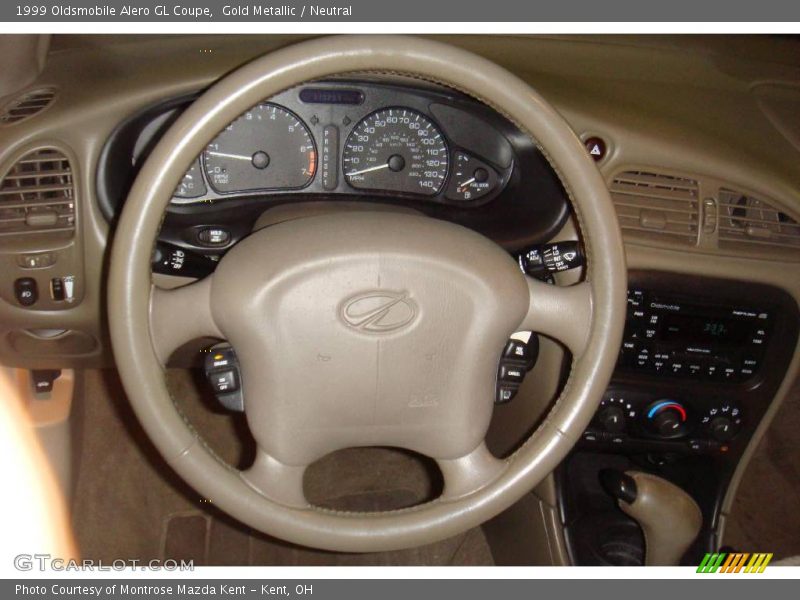Gold Metallic / Neutral 1999 Oldsmobile Alero GL Coupe
