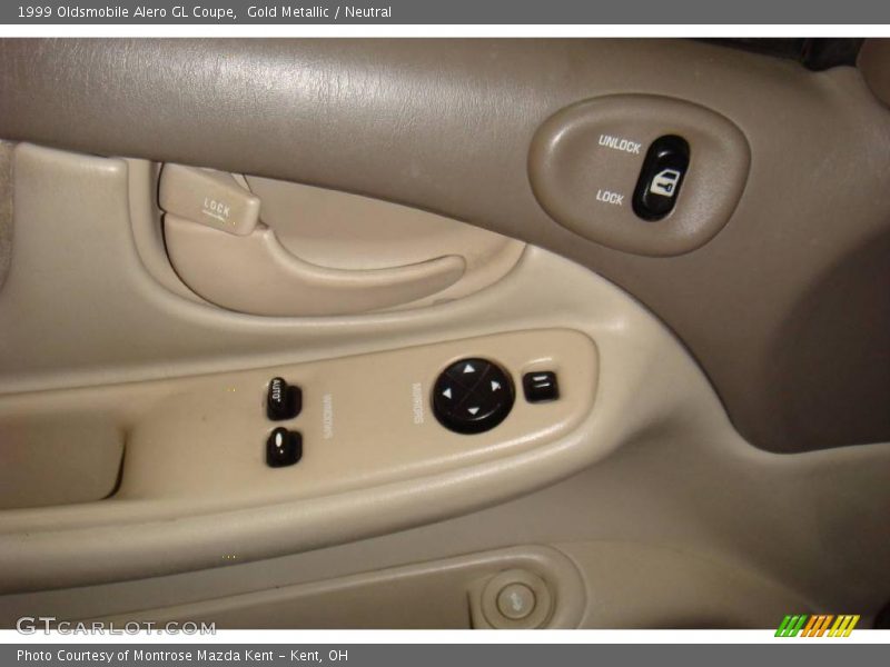 Gold Metallic / Neutral 1999 Oldsmobile Alero GL Coupe