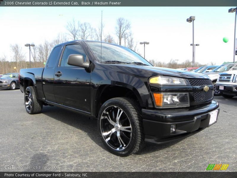 Black / Medium Pewter 2006 Chevrolet Colorado LS Extended Cab
