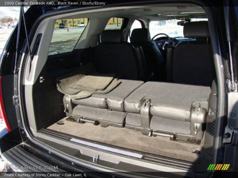 Black Raven / Ebony/Ebony 2009 Cadillac Escalade AWD