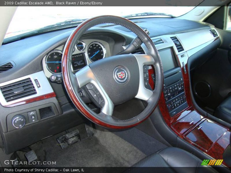 Black Raven / Ebony/Ebony 2009 Cadillac Escalade AWD