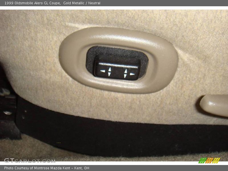 Gold Metallic / Neutral 1999 Oldsmobile Alero GL Coupe