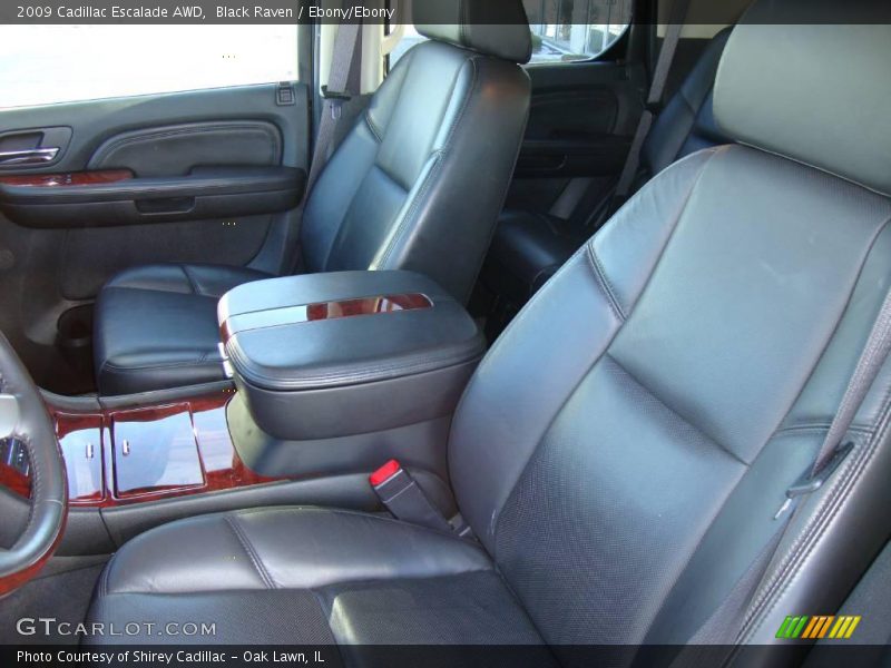 Black Raven / Ebony/Ebony 2009 Cadillac Escalade AWD