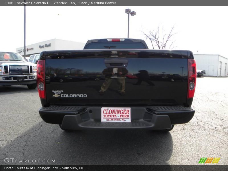 Black / Medium Pewter 2006 Chevrolet Colorado LS Extended Cab