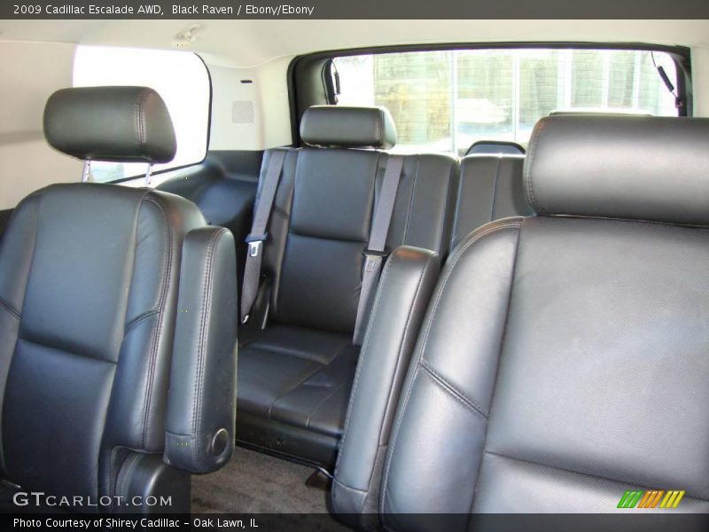 Black Raven / Ebony/Ebony 2009 Cadillac Escalade AWD