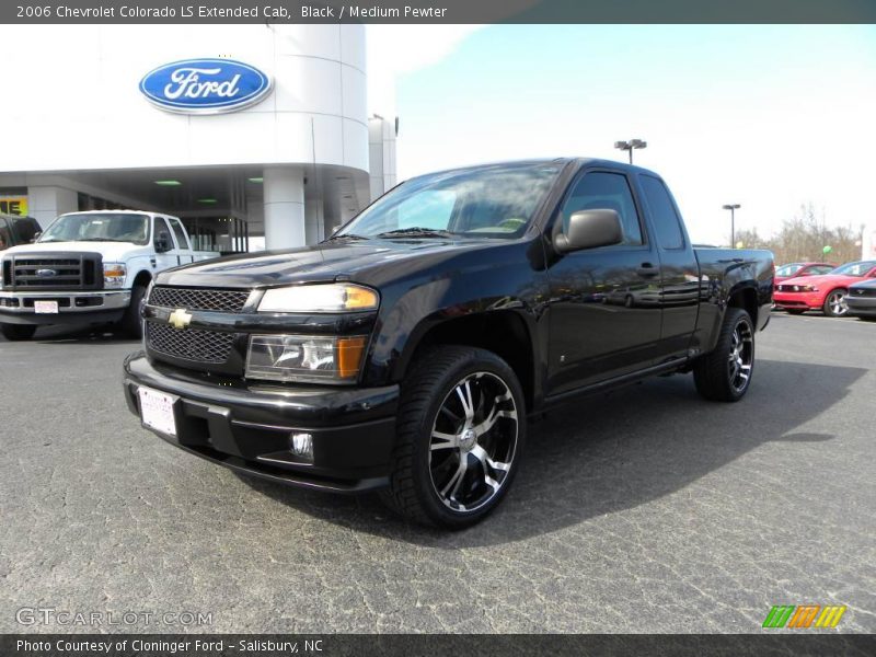 Black / Medium Pewter 2006 Chevrolet Colorado LS Extended Cab