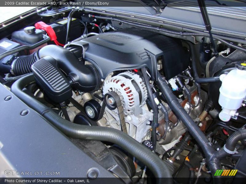 Black Raven / Ebony/Ebony 2009 Cadillac Escalade AWD