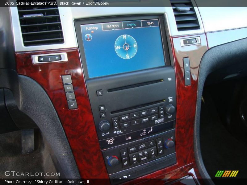 Black Raven / Ebony/Ebony 2009 Cadillac Escalade AWD