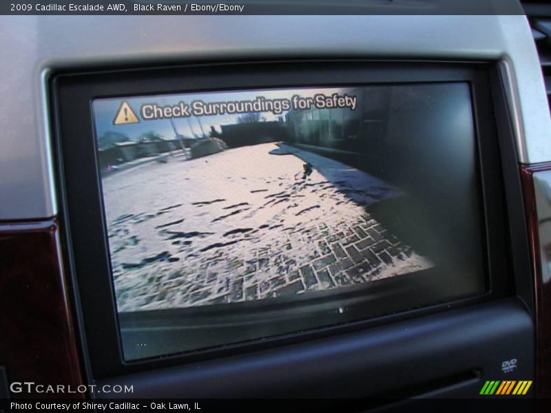 Black Raven / Ebony/Ebony 2009 Cadillac Escalade AWD