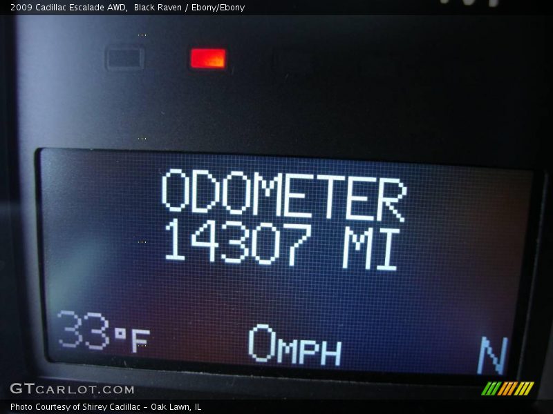Black Raven / Ebony/Ebony 2009 Cadillac Escalade AWD