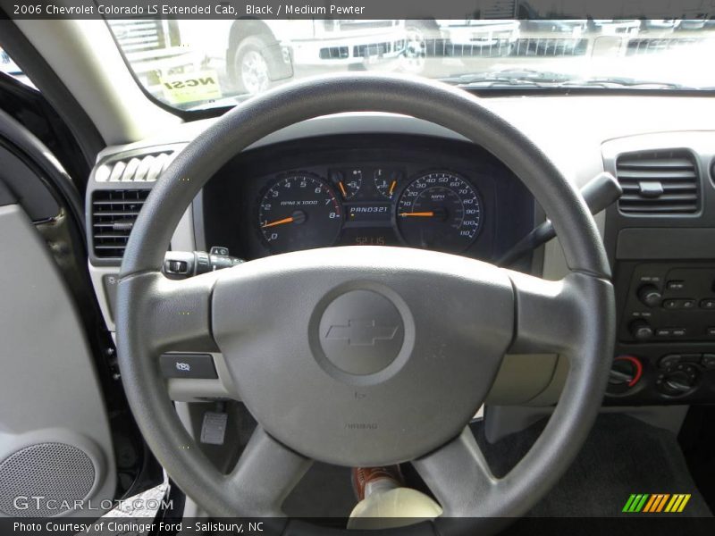 Black / Medium Pewter 2006 Chevrolet Colorado LS Extended Cab