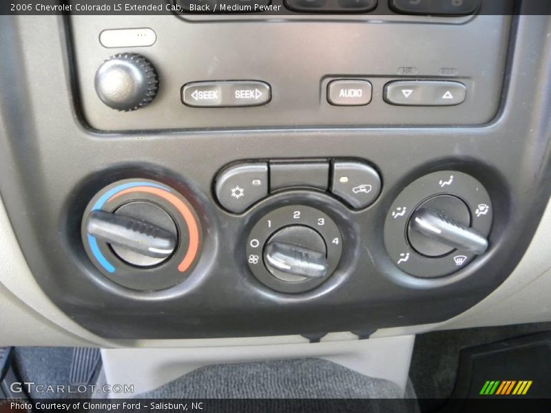 Black / Medium Pewter 2006 Chevrolet Colorado LS Extended Cab