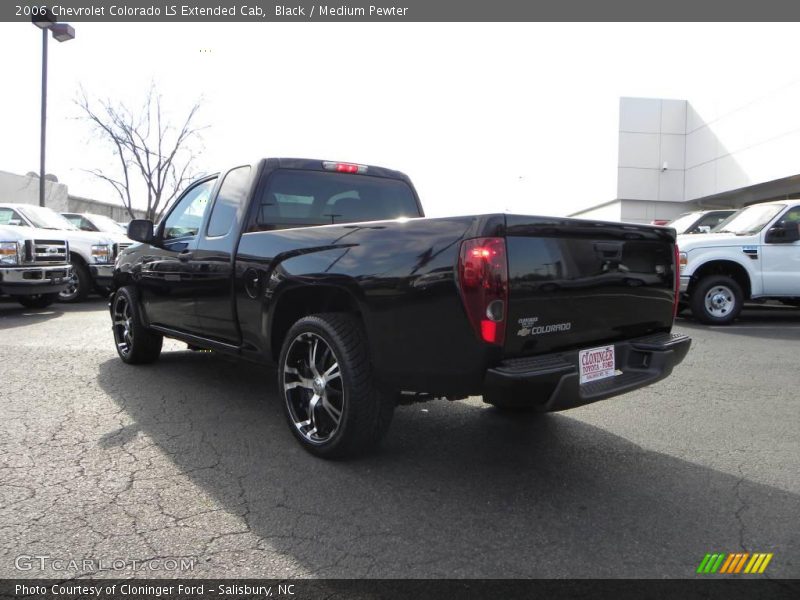 Black / Medium Pewter 2006 Chevrolet Colorado LS Extended Cab