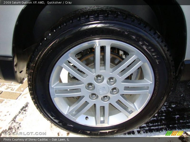 Quicksilver / Gray 2009 Saturn Outlook XR AWD