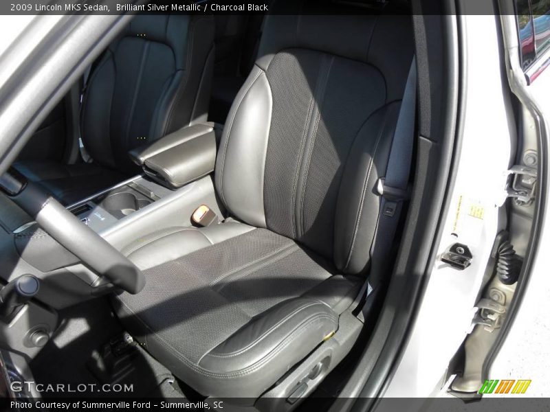 Brilliant Silver Metallic / Charcoal Black 2009 Lincoln MKS Sedan