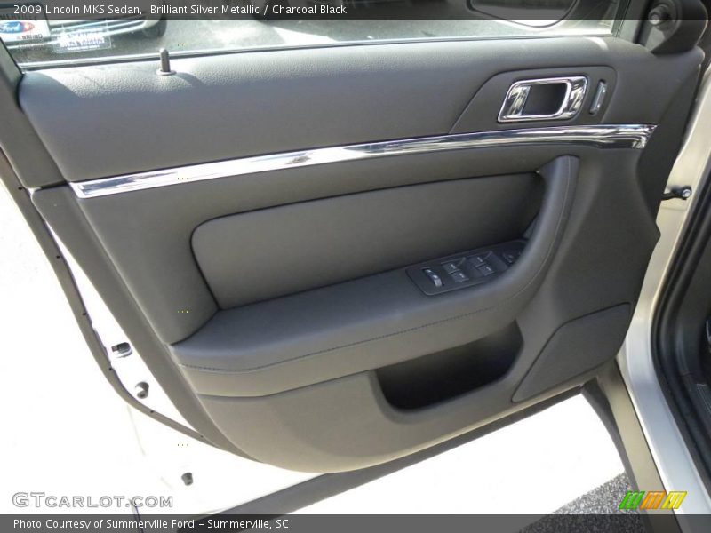 Brilliant Silver Metallic / Charcoal Black 2009 Lincoln MKS Sedan