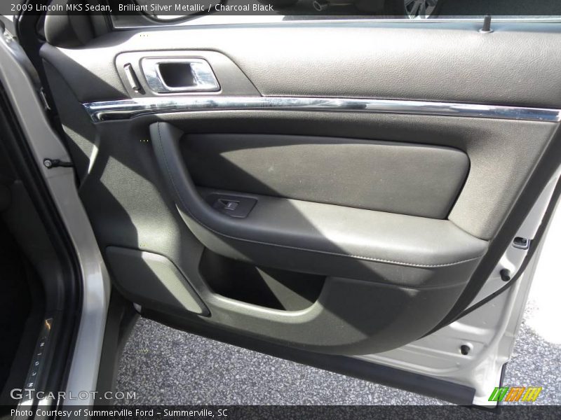 Brilliant Silver Metallic / Charcoal Black 2009 Lincoln MKS Sedan