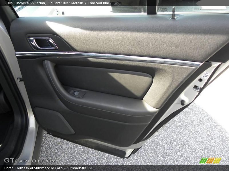 Brilliant Silver Metallic / Charcoal Black 2009 Lincoln MKS Sedan