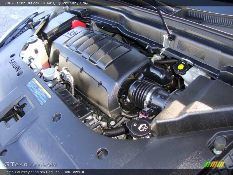Quicksilver / Gray 2009 Saturn Outlook XR AWD
