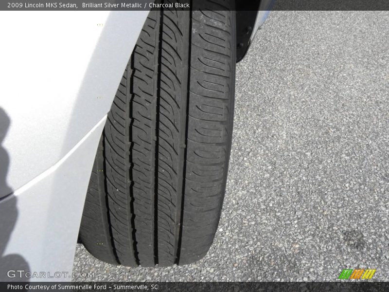 Brilliant Silver Metallic / Charcoal Black 2009 Lincoln MKS Sedan