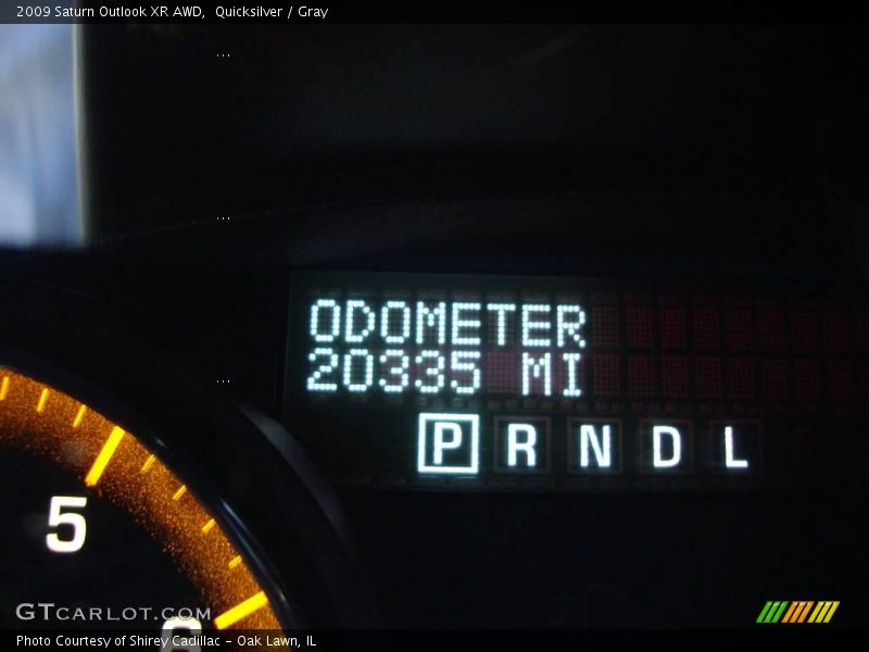 Quicksilver / Gray 2009 Saturn Outlook XR AWD