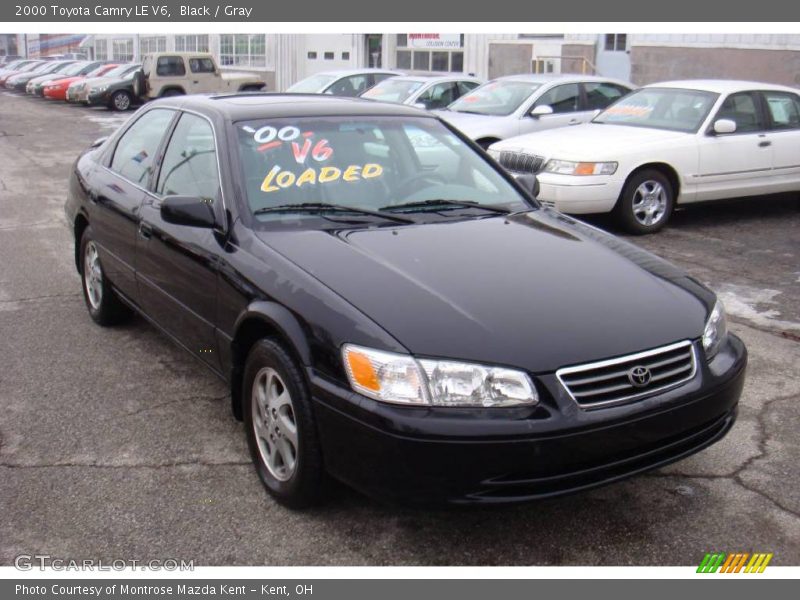 Black / Gray 2000 Toyota Camry LE V6