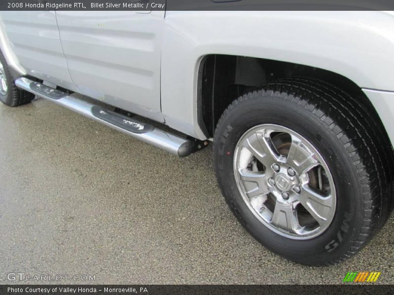 Billet Silver Metallic / Gray 2008 Honda Ridgeline RTL