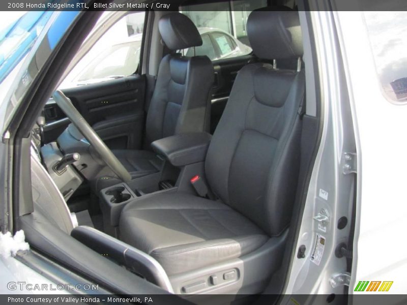 Billet Silver Metallic / Gray 2008 Honda Ridgeline RTL