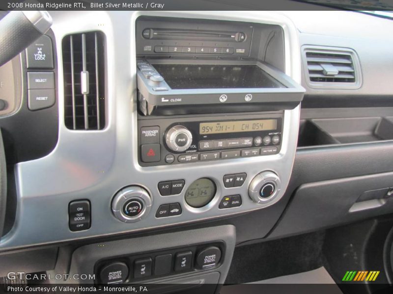 Billet Silver Metallic / Gray 2008 Honda Ridgeline RTL