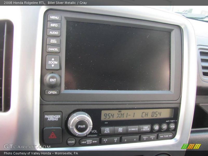 Billet Silver Metallic / Gray 2008 Honda Ridgeline RTL
