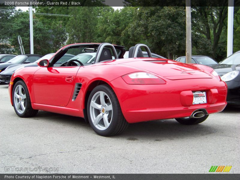 Guards Red / Black 2008 Porsche Boxster
