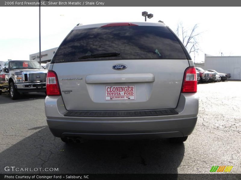 Silver Birch Metallic / Shale Grey 2006 Ford Freestyle SE