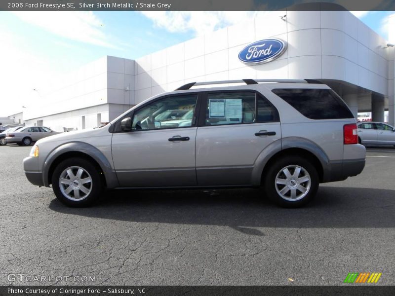 Silver Birch Metallic / Shale Grey 2006 Ford Freestyle SE