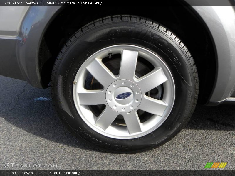 Silver Birch Metallic / Shale Grey 2006 Ford Freestyle SE