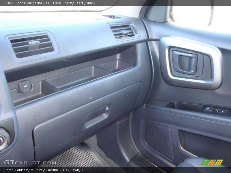 Dark Cherry Pearl / Black 2009 Honda Ridgeline RTL