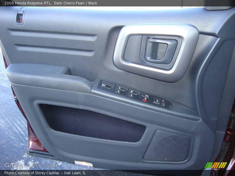 Dark Cherry Pearl / Black 2009 Honda Ridgeline RTL
