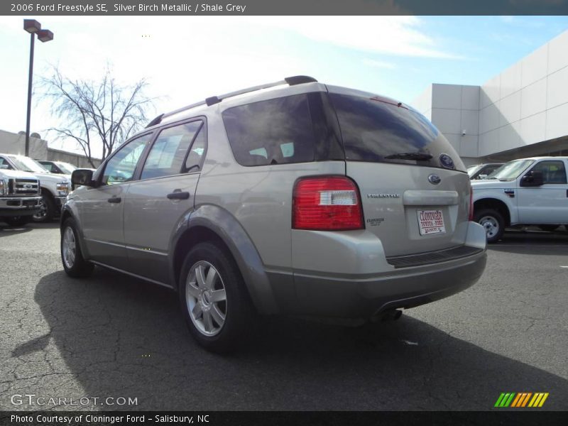 Silver Birch Metallic / Shale Grey 2006 Ford Freestyle SE