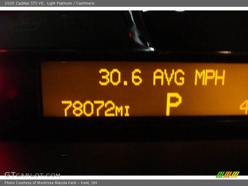 Light Platinum / Cashmere 2005 Cadillac STS V6